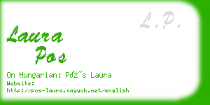 laura pos business card